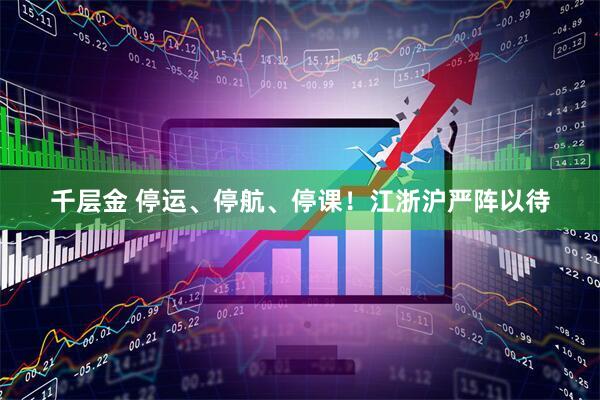 千层金 停运、停航、停课！江浙沪严阵以待