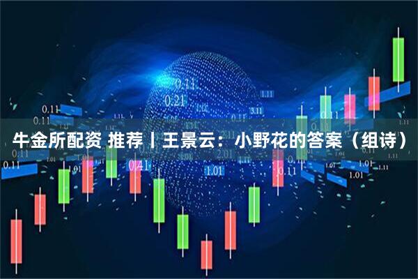 牛金所配资 推荐丨王景云：小野花的答案（组诗）